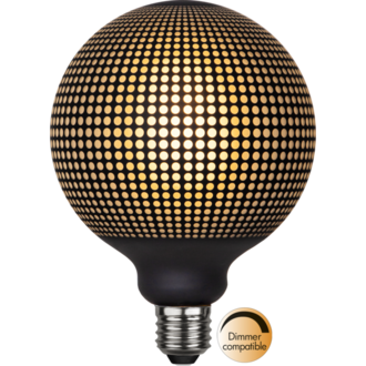LED-Lampe E27 G125 Graphic