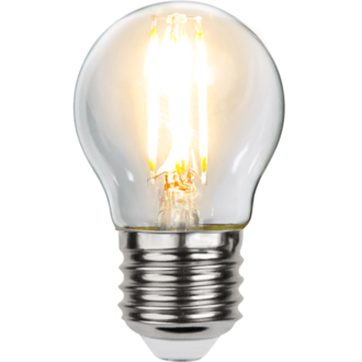 LED-Lampe E27 G45 Clear