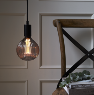 LED-Lampe E27 G125 Decoled New Generation Classic