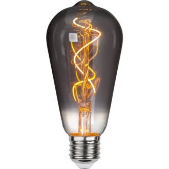 LED-Lampe E27 ST64 Decoled Grace Smoke