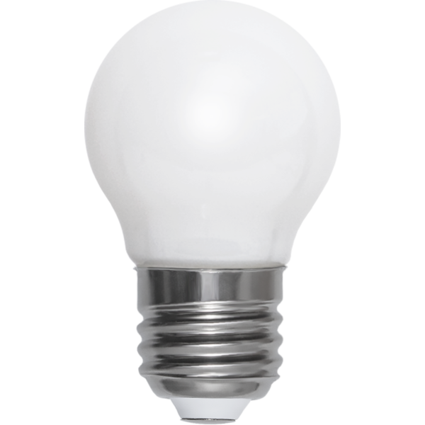 LED-Lampe E27 G45 Opaque filament RA90