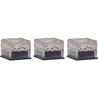 Solar-Kerze 3er Set Icecube