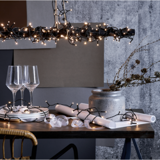 Lichterkette Crispy Ice White