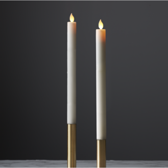 LED Leuchterkerze 2er Set M-Twinkle