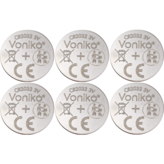 Batterie 6er Set CR2032