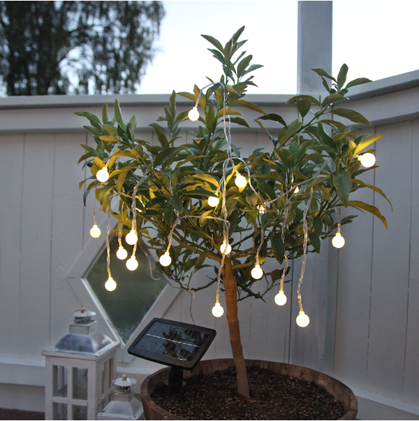 Solarlichterkette Globini