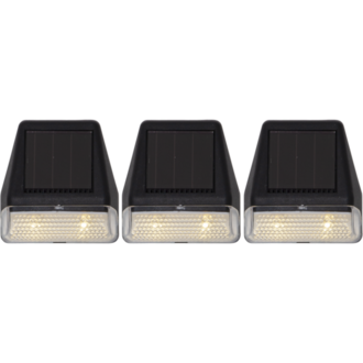 SolarWandlaterne 3er Set Wally Mini