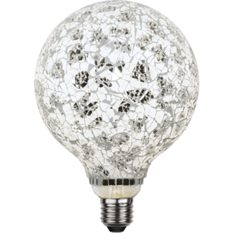 LED-lampe E27 G130 Decoled