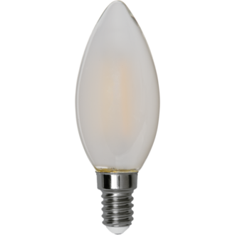 LED-Lampe E14 C35 Frosted 2-pack