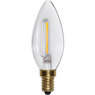 LED-Lampe E14 C35 Soft Glow