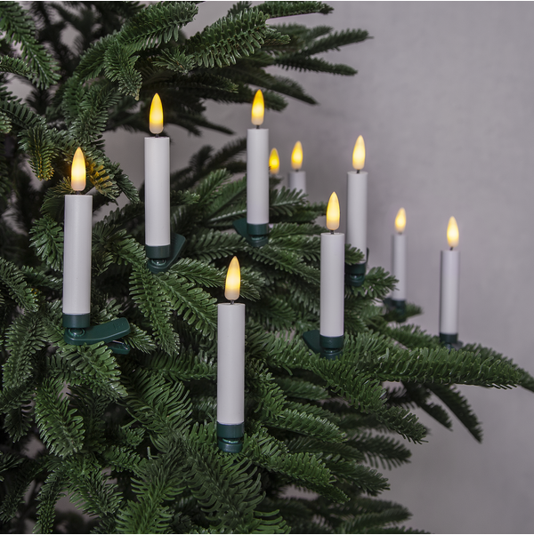 Kerzenkette Flamme 10LED