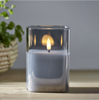 LED Stumpenkerze Flamme