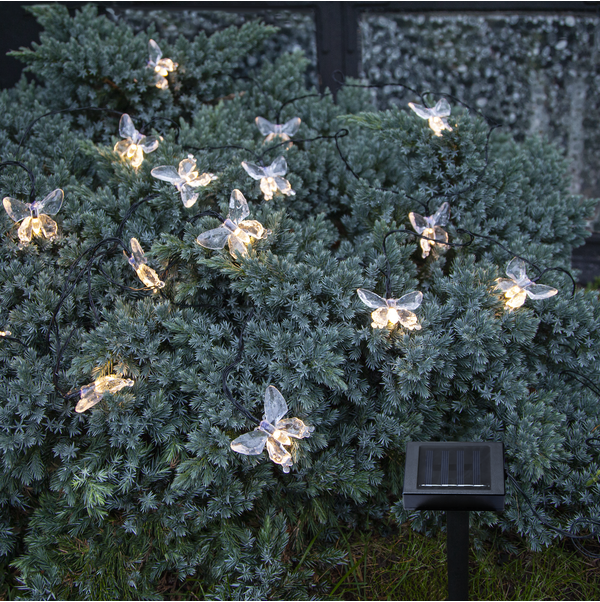 Solarlichterkette Papillon