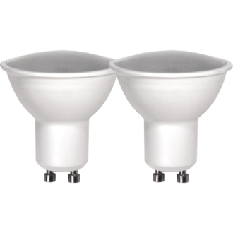 LED-Lampe GU10 2er SET Spotlight Basic