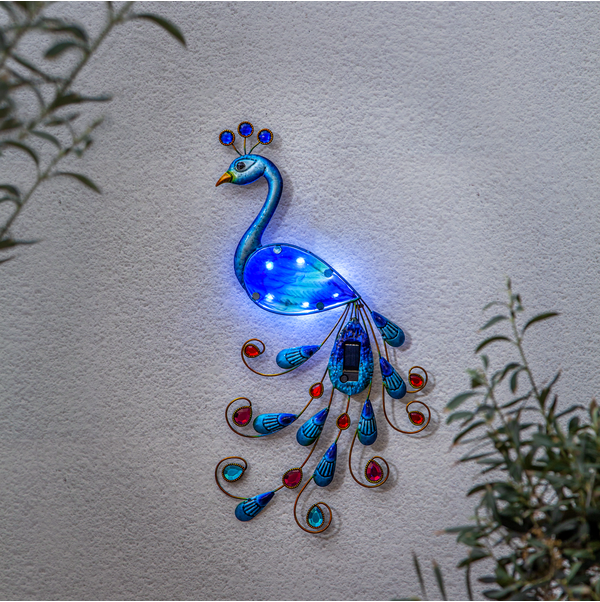 Solardekoration Peacock