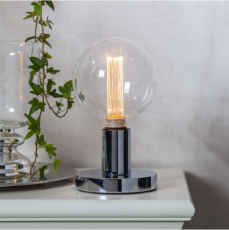 LED-Lampe E27 G125 New Generation Classic