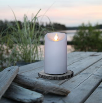LED Stumpenkerze M-Twinkle