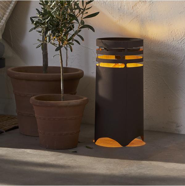 SolarLaterne Marron